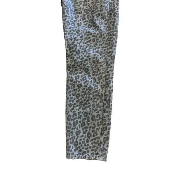 GRLFRIEND Animal Print Straight Leg Jeans Size 29 - Picture 7 of 9